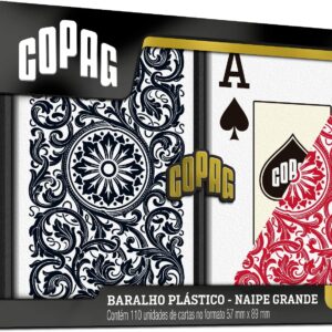 Baralho 100% plástico Copag