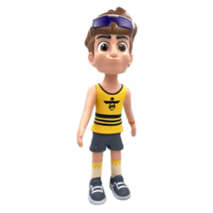 Boneco Natan Por Ai 25cm articulado Algazarra