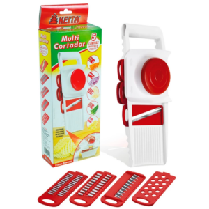 Multi cortador, Fatiador e Ralador 5 em 1 Keita