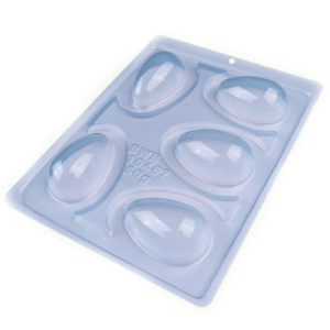Forma ovo de páscoa silicone Bwb 50g cód.10467
