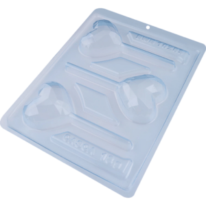 Forma pirulito coração lapidado silicone Bwb cód.10283
