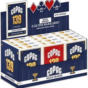 Baralho 139 Copag napie grande - Caixa com 12 unidades