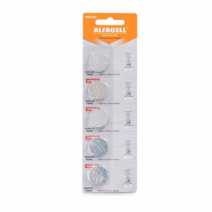 Bateria Alfacell CR2025 com 5 unidades