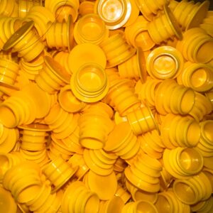 Kit com 1000 Tampa Batoque de plástico para Litro e Garrafa