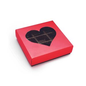 Kit com 10 Caixa para bombom Cromus 13,5x13,5x3,5