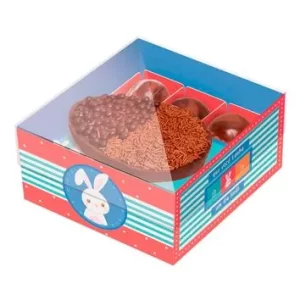 Kit com 6 Caixa meio ovo de 250g Cromus