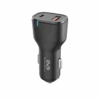 Carregador veicular 1 porta tipo c 1 porta usb - 30953 (2)