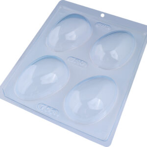 Kit com 10 Formas ovo de páscoa comum Bwb 150g cód.703