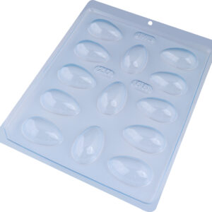 Kit com 10 Formas ovo de páscoa comum Bwb 20g cód.68