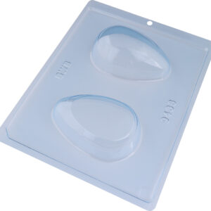 Forma ovo de páscoa toca do coelho 100g silicone Bwb cód.9438