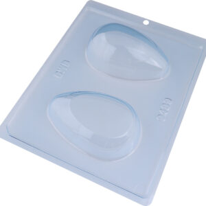 Forma ovo de páscoa toca do coelho 150g silicone Bwb cód.9439