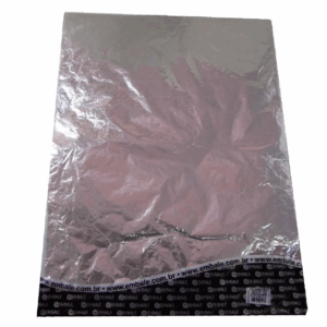 Papel chumbo prata Embale 43,5x59 com 40 unidades