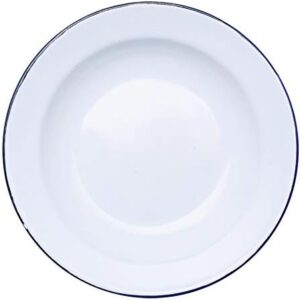 Prato esmaltado branco Yazi/Tuut 22cm