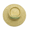 Chapeu palha boneca frizada 13,5 - 18284 (2)