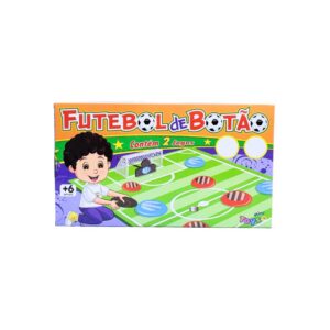 Jogo de botão com 2 jogos Mini Toys