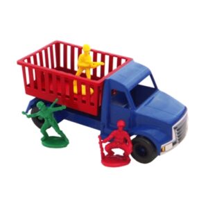 Caminhão truck com soldados de plástico Apas