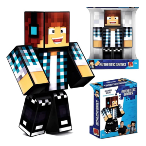 Boneco Authentic games 35cm articulado Algazarra Gamer Skin Stremears