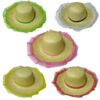 Chapeu palha brasilia com renda - 28390 (5)