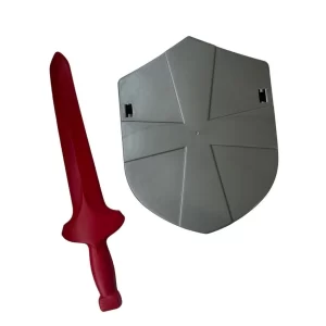 Kit guerreiro medieval - Escudo e espada Mini Toys
