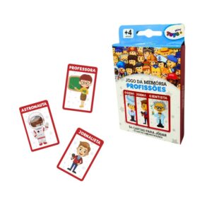 Jogo da memória profissões Mini Toys