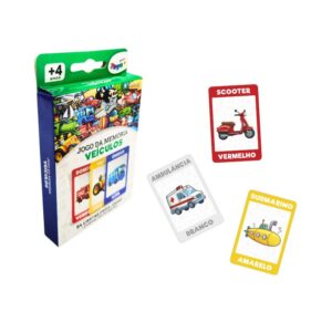 Jogo da memória de veículos Mini Toys