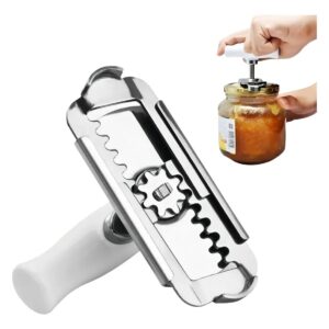 Abridor de potes e tampas com alavanca inox Wellmix