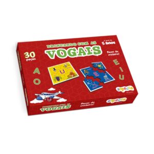 Jogo educativo Brincando com as vogais Sopecca
