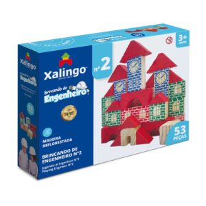 Blocos de montar Brincando de engenheiro Nº2 53 peças Xalingo