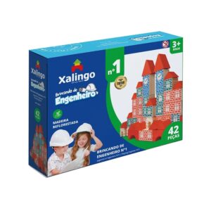 Blocos de montar Brincando de engenheiro Nº1 42 peças Xalingo