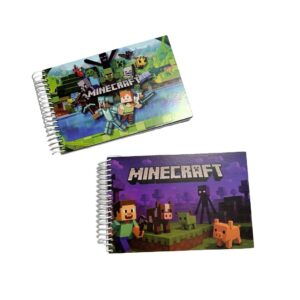 Livro de Colorir Minecraft capa dura com 40 folhas
