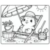 Caderno para colorir capivara - 31495 (1)