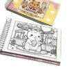 Caderno para colorir capivara - 31495 (4)