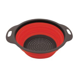 Escorredor de macarrão multiuso dobrável retrátil de silicone 25cm Tuut