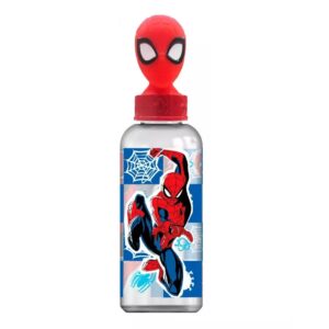 Garrafa Squeeze 3D Homem-Aranha 560ml Tuut Marvel - Linha Disney