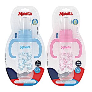 Mamadeira decorada com alça 240ml Mamita