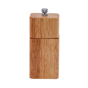 Moedor de tempero manual de madeira pequeno 10,5cm Tuut