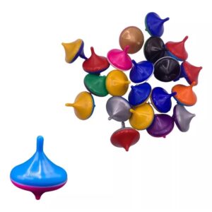 Mini Pião cristal Mini Toys com 20 unidades