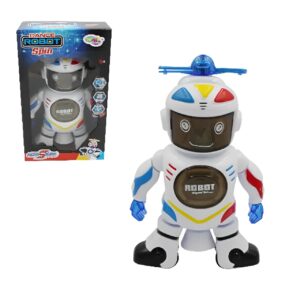 Robô dançarino Spin com som e luzes Wellkids