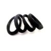 Amarrador para cabelo meia preto 12x12 - 26561 (1)