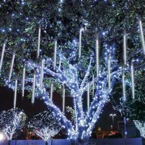 Cascata Bastão de led com 8 tubos com 136 leds 2mX30cm bivolt - enfeite natal Wincy