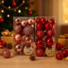 Bola natal 4cm e 6cm 27 unidades - 31509 (3)