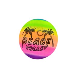 Bola de praia inflável leve e colorida Aliança