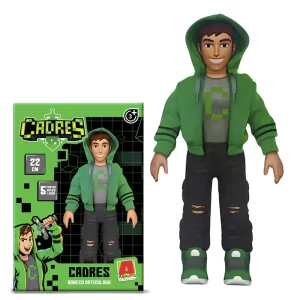 Boneco Cadres 22cm vinil articulado Algazarra Gamer Skin Stremears