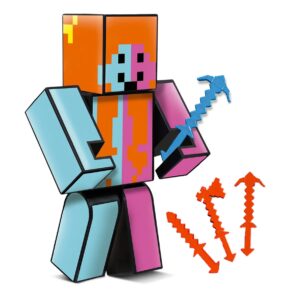 Boneco Mana 15cm c/ 3 ferramentas Algazarra Gamer Skin Stremears
