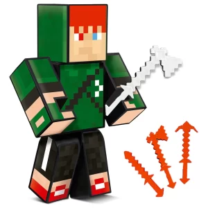 Boneco Robin Hood 15cm c/ 3 ferramentas Algazarra Gamer Skin Stremears