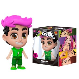 Boneco Void tropa dos rosas 15cm vinil Algazarra - Coleção TikTok Youtuber