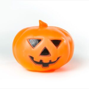 Cabeça de abobora decorativa halloween Mirandinha