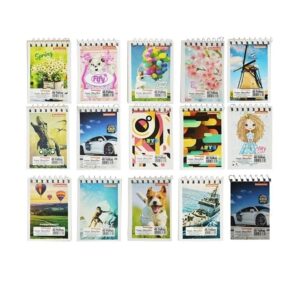 Caderneta 1/16 de bolso espiral 40 folhas PanAmericana