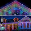 Cascata 100 leds 2,3m multicor - 29539 (2)