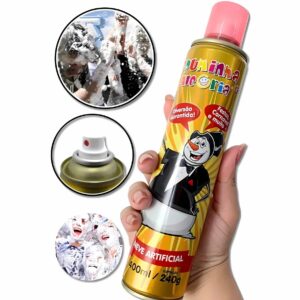 Espuma da Alegria - espuminha e neve artificial 360ml ou 400ml